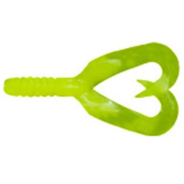 Twister Mann's Twintail, Chartreuse, 4cm, 8buc