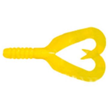 Twister Mann's Twintail, Yellow, 4cm, 8buc