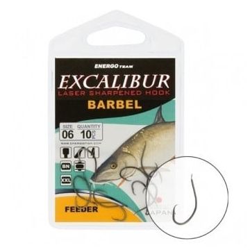 Carlige Excalibur Barbel Feeder NS diverse marimi (Marime: 10)