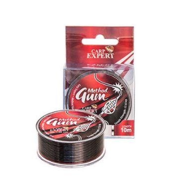 Elastic Carp Expert Method Gum, maro, 10m (Diametru fir: 0.80 mm)