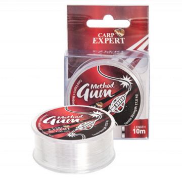 Elastic Carp Expert Method Gum, transparent, 10m (Diametru fir: 0.65 mm)