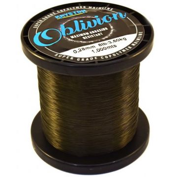 Fir monofilament scufundator Kryston Oblivion, Matt Camou, 1000m (Diametru fir: 0.38 mm)