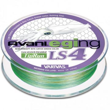 Fir Textil Varivas Avani Eging LS4 PE Tip Run, verde, 200m (Rezistenta: 8 lbs)