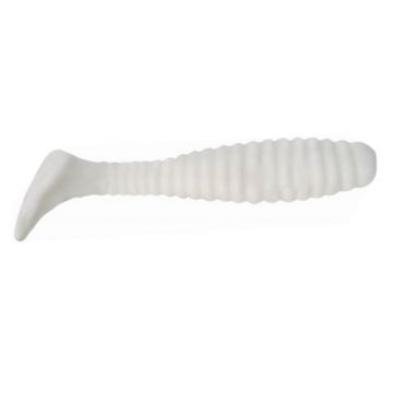 Grub Mann's Swimmin, alb, 11cm, 5buc