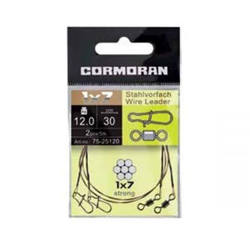 Struna 1x7/ 30cm / 12kg / 2buc/plic Cormoran