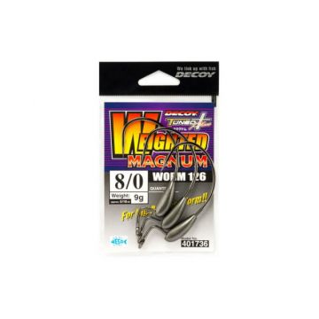 Carlige Offset Decoy Worm 126 Magnum Lestat (Marime Carlige: Nr. 6/0)