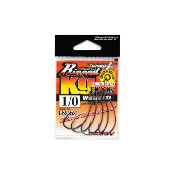 Carlige Offset Decoy Worm 417 Ringed Kg (Marime Carlige: Nr. 3/0)