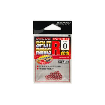 Inele Despicate Decoy R-2 Light Class Red , 20buc (Marime: 1)
