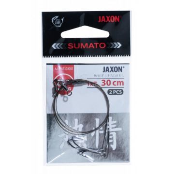 Montura Jaxon Struna Sumato 1x7 30 Cm Cu Ancora Dubla (Marime Ancora: Nr. 2)