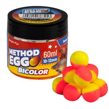 Pop Up Benzar Bicolor Method Egg, 12mm, 60ml (Aroma: Betaina - Usturoi)